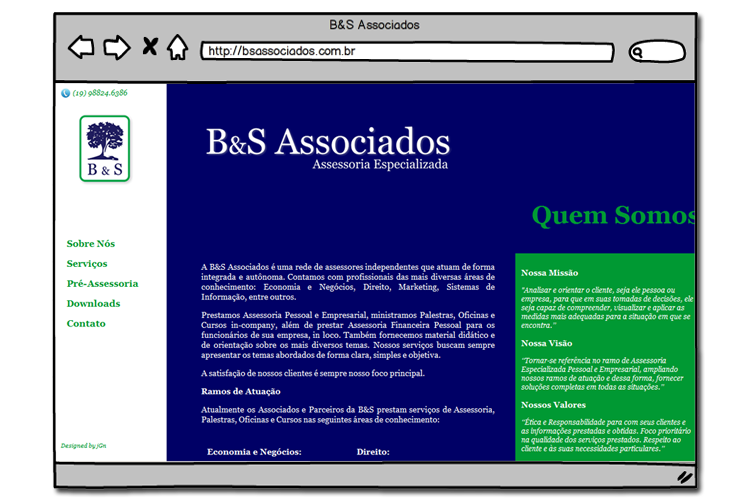 Encomendado por B&S Associados, 2010